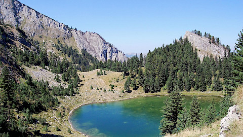 Leqinat Lake - Liqeni i Leqinatit Rugove Kosovo