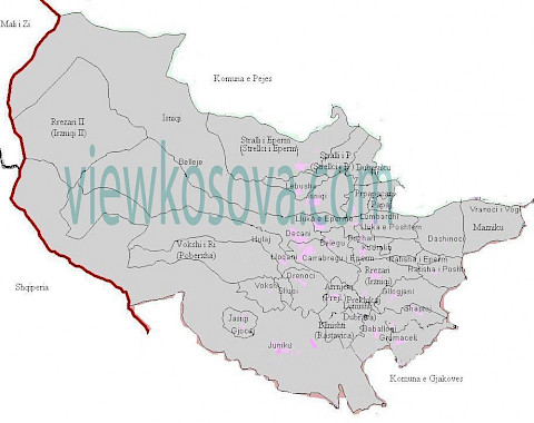 Historic locality map for Decan
