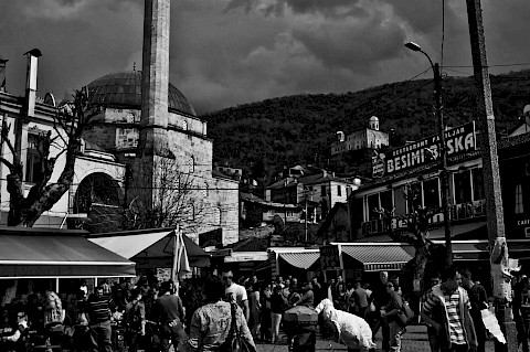 Shat&euml;rvan in Prizren historic centre